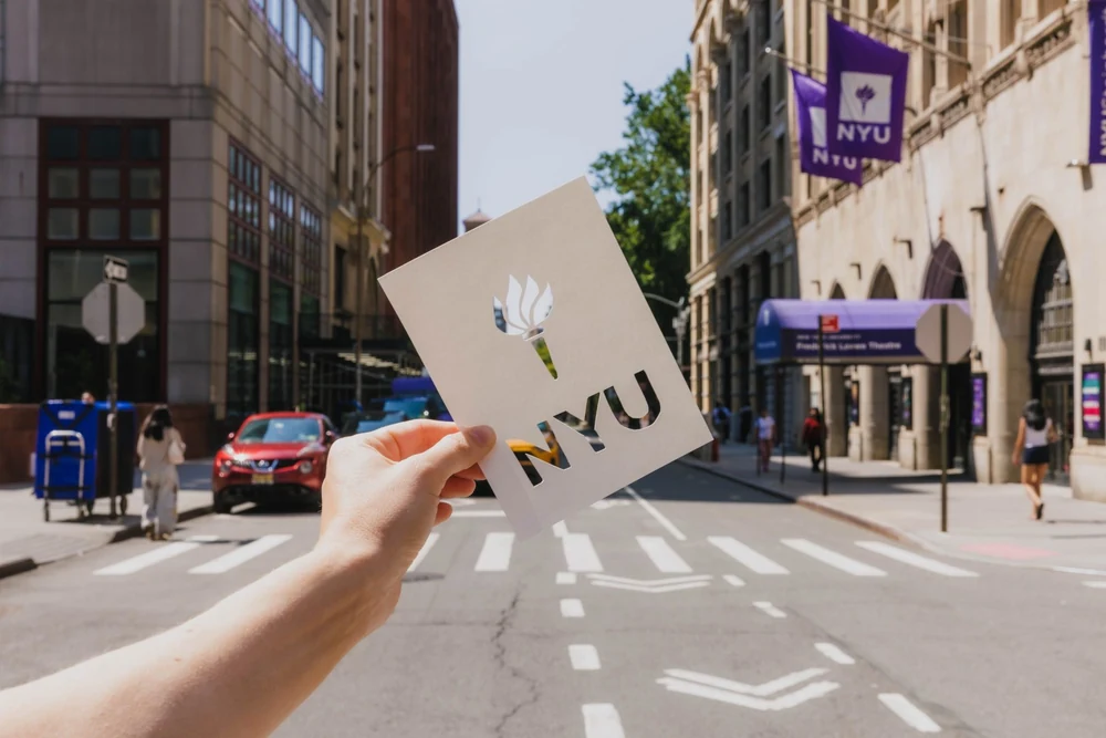 New York University logo