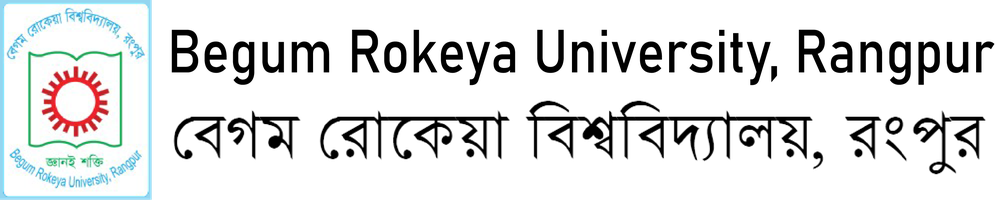 Begum Rokeya University logo