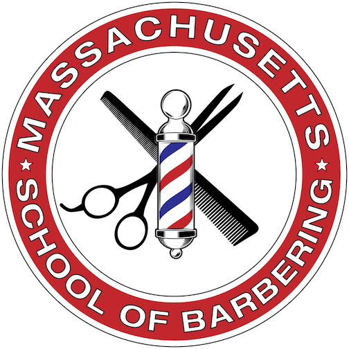 Massachusetts School of Barbering logo