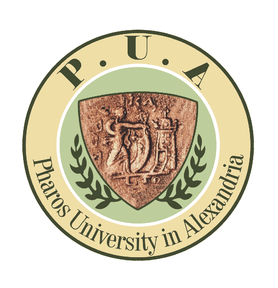 Pharos University in Alexandria logo