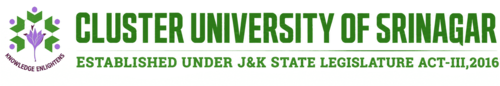 Cluster University Srinagar logo