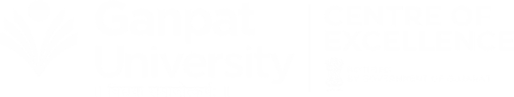 Ganpat University logo