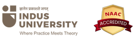 Indus University logo