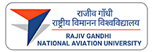 Rajiv Gandhi National Aviation University logo