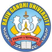 Rajiv Gandhi University logo