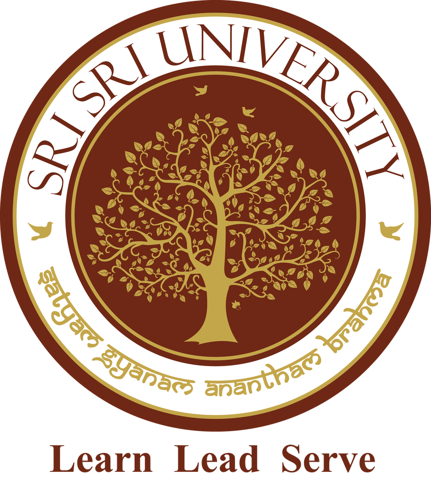 Sri Sri University logo