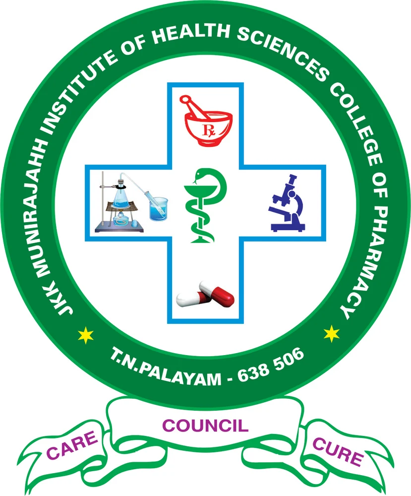 JKK Munirajah Institute of Health Sciences College of Pharmacy logo