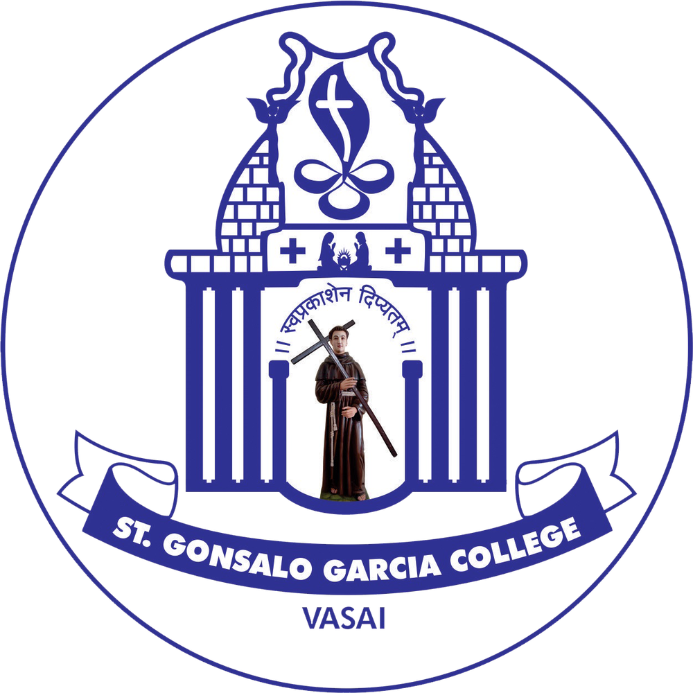 Our Lady of Grace Trust's St. Gonsalo Garcia College of Arts and Commerce logo