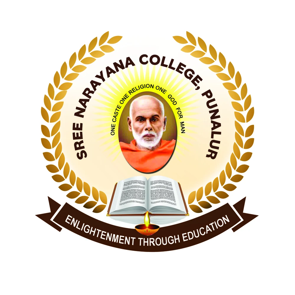 Sree Narayana College, Punalur logo