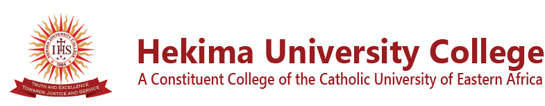 Hekima University College logo