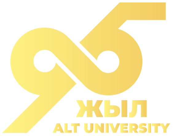 Mukhametzhan Tynyshbayev ALT University logo