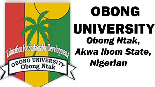 Obong University logo