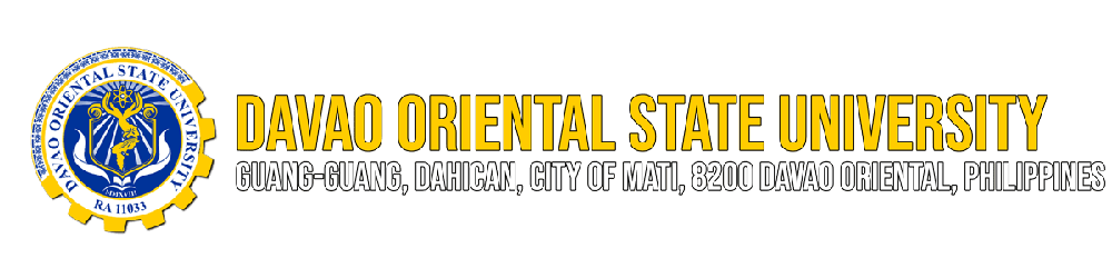 Davao Oriental State University logo