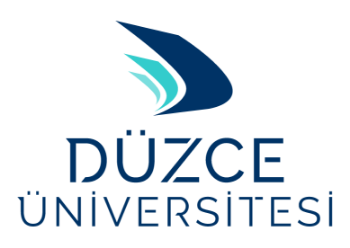 Düzce University logo