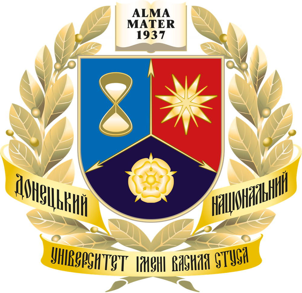 Vasyl' Stus Donetsk National University logo