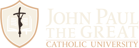 John Paul the Great Catholic University logo