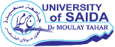 University of Saida Dr.Moulay Tahar logo