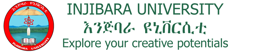 Injibara University logo
