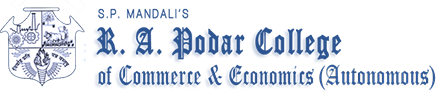 R A Podar College of Commerce and Economics logo