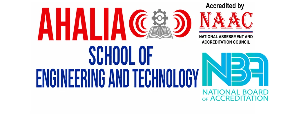 Ahalia School of Engineering and Technology logo