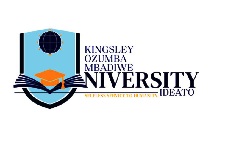 Kingsley Ozumba Mbadiwe University logo