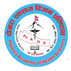 PoAHS, Pokhara Academy of Health Sciences logo