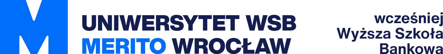 WSB Merito University in Wroclaw logo