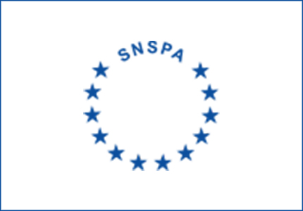 National School of Political Science and Public Administration logo