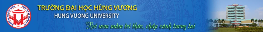 Hung Vuong University logo