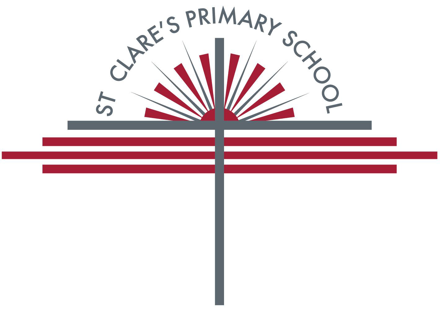St Clare's Primary School logo