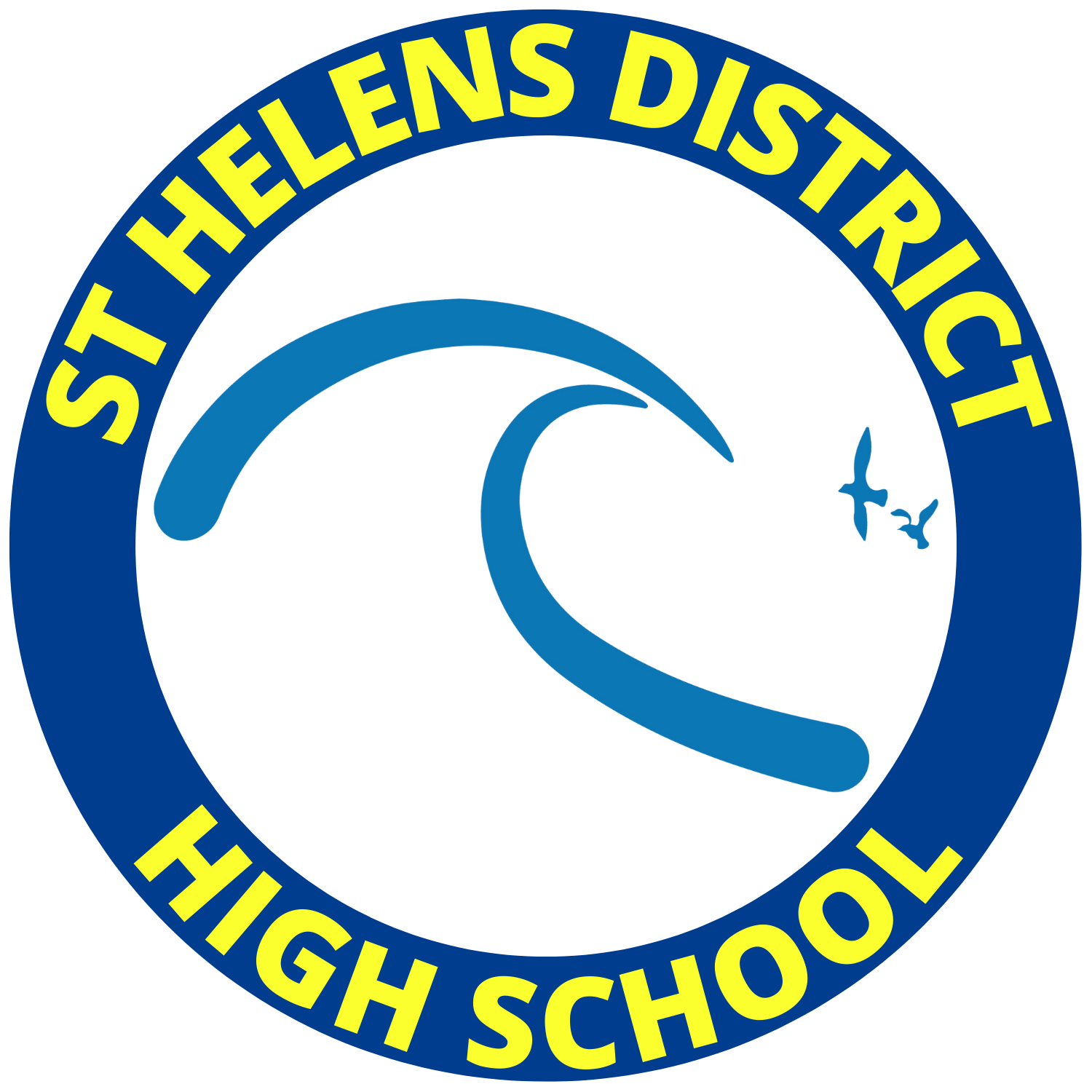 St Helens District High School logo