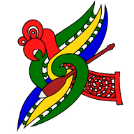 Te Wharekura o Rākaumangamanga logo