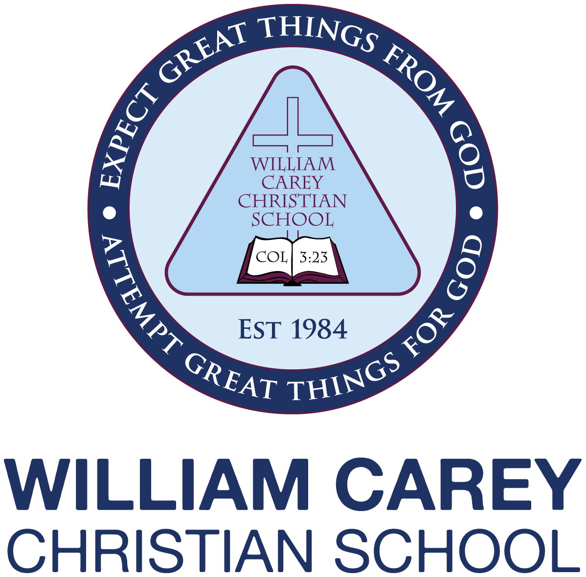 William Carey Christian School logo
