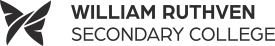 William Ruthven Secondary College logo